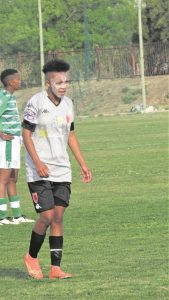 Striker rising to the challenge