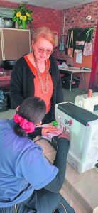 Sewing gives learners extra edge