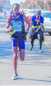 Blessings pave runner’s way