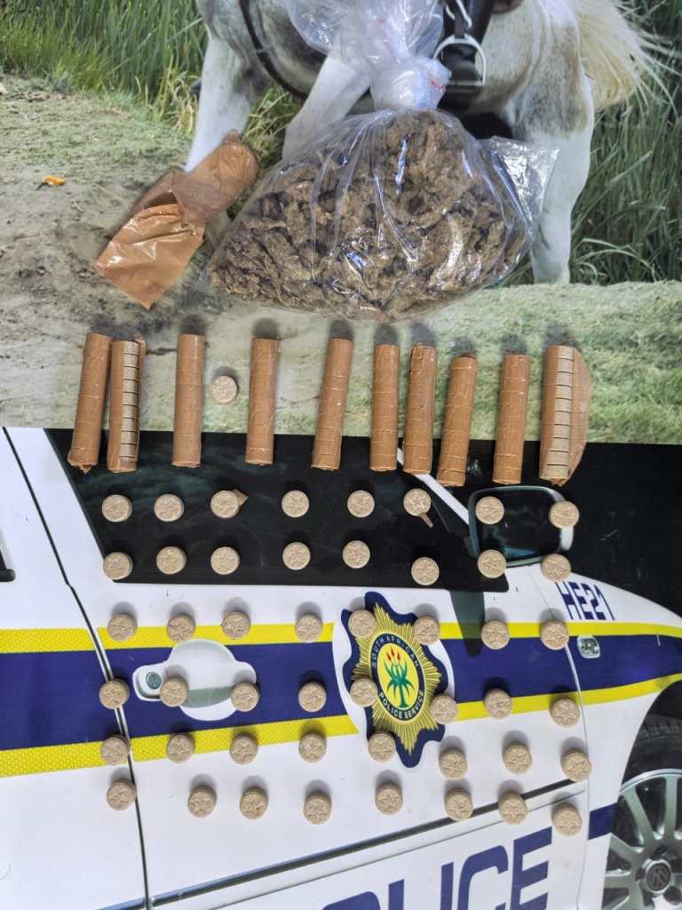In Bloemfontein, a correctional officer faces charges for possession of drugs after a police investigation.