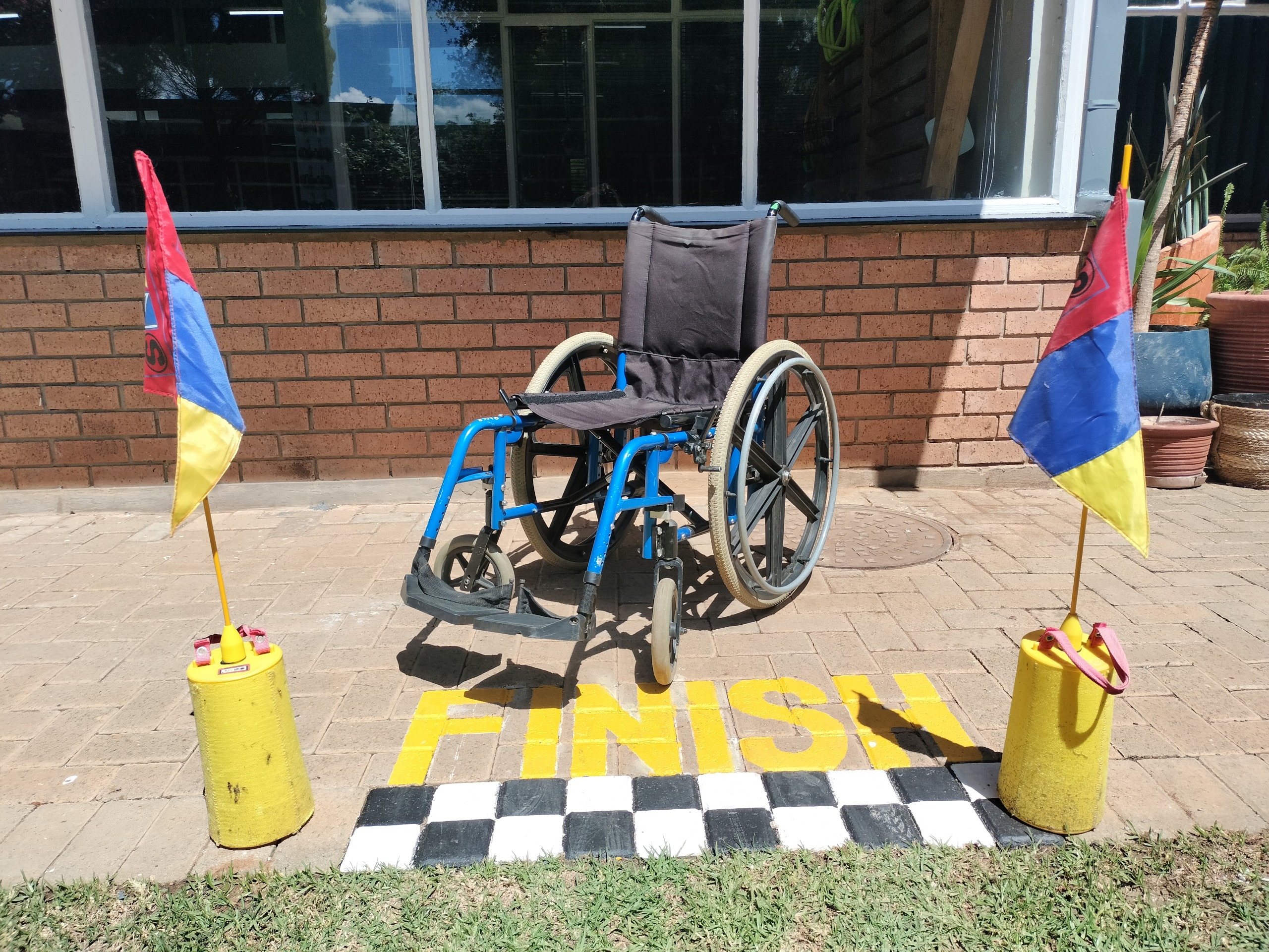 The new Wheelchair Track at Martie du Plessis.