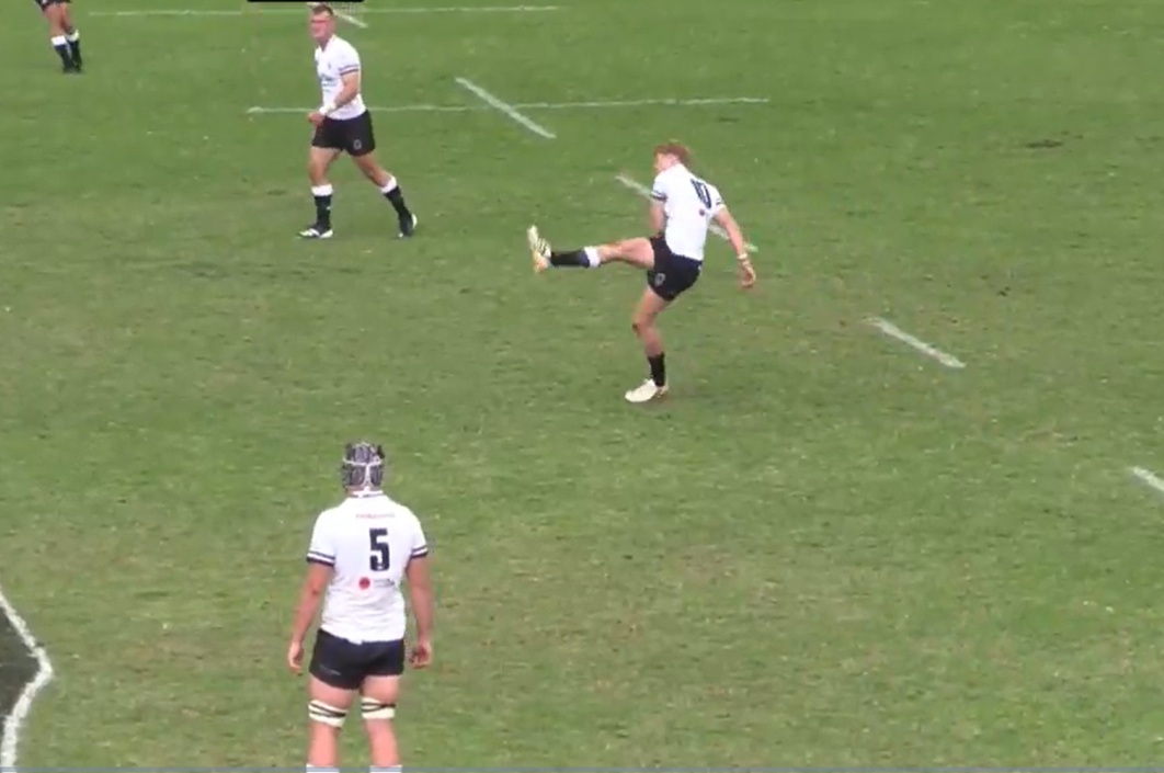 Jaydon Viljoen slotted an almost 60 metre drop goal to open the scoring against Grey College