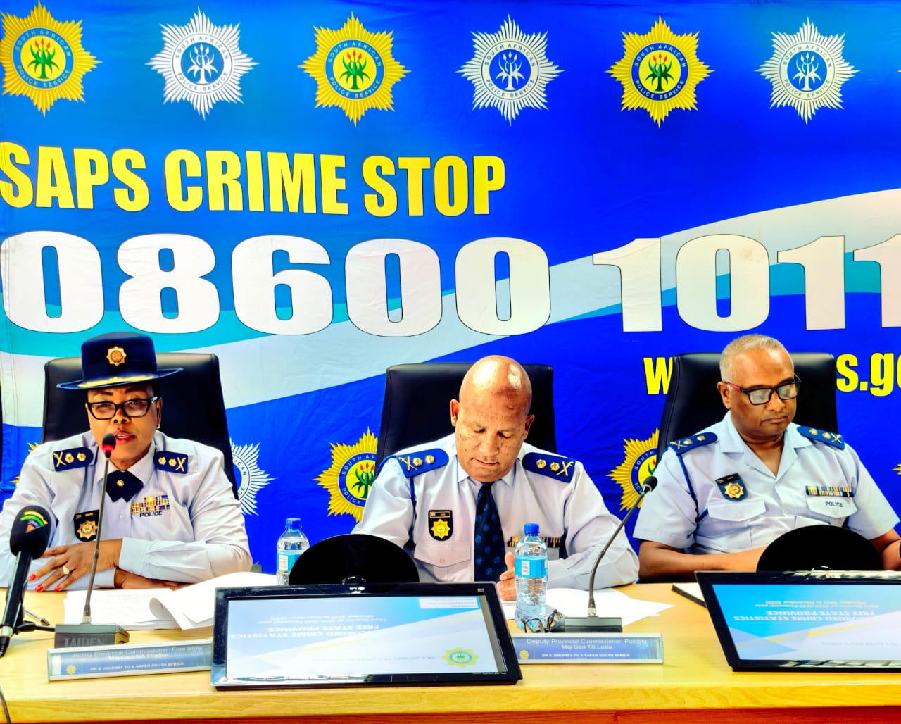 Along with the Free State crime statistics for the third quarter of 2025, the police revealed several heavy sentences for crimes committed.