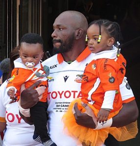 Star rugby and team captain marks milestone of 100 appearance