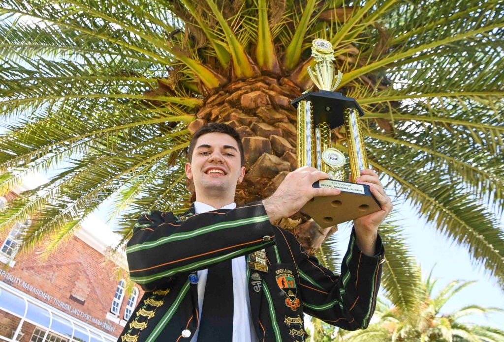 Jaco Deysel of Jim Fouché High School in Bloemfontein.