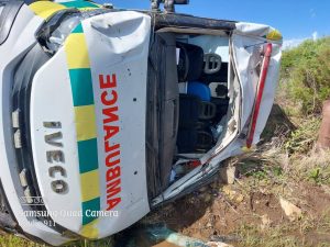 A woman gave birth hours after an accident with state ambulance