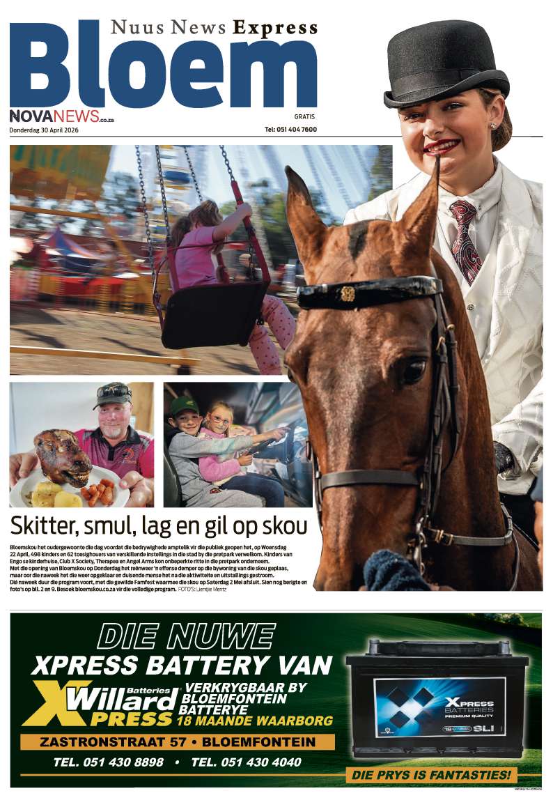 BloemNuusExpress – E-Edition – 30 April 2026