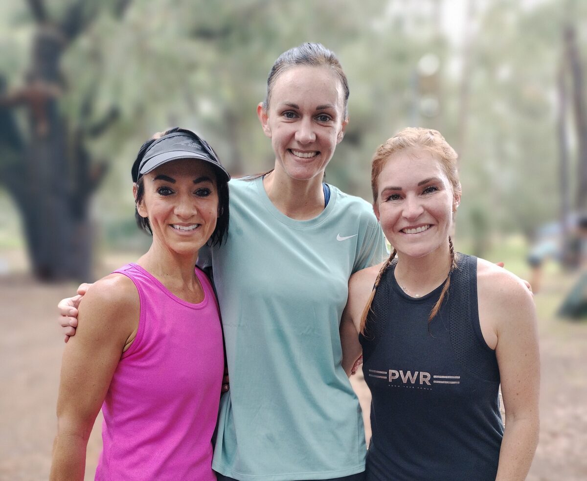 Drie van die deelnemers was Marie-Louise Erasmus, Louise Beeston en Sanya Vermaak