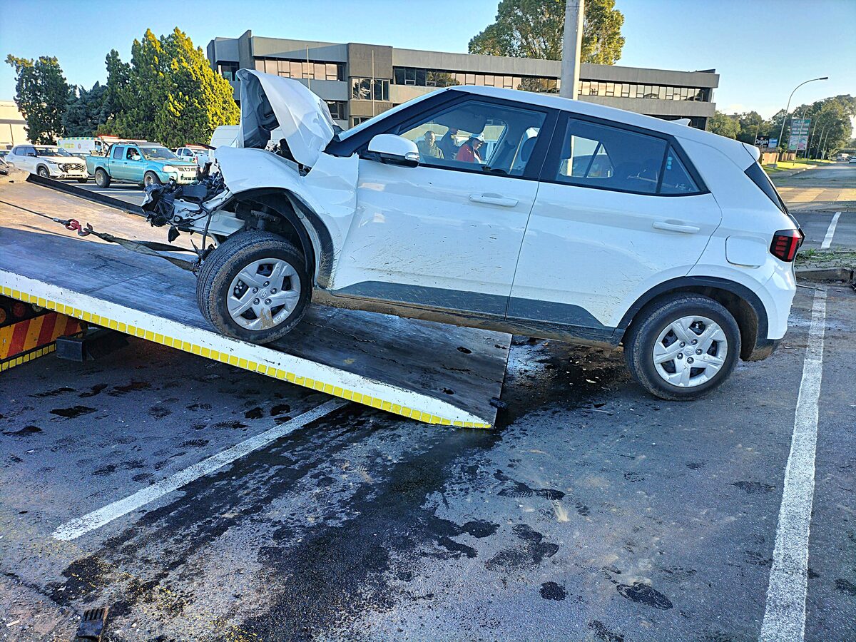 Vehicle the only casualty in impact