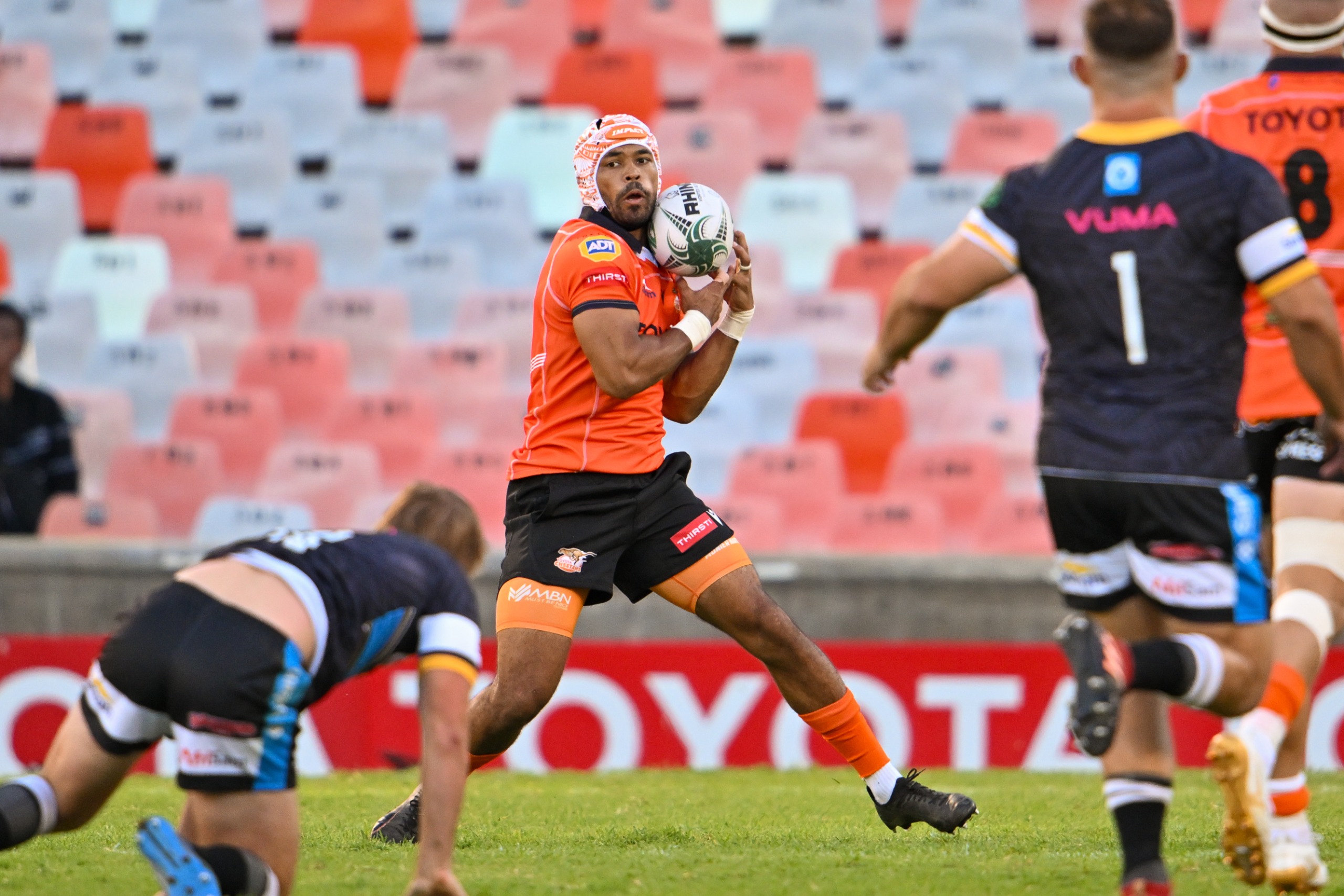 The Cheetahs will be in action against the Griquas this afternoon.