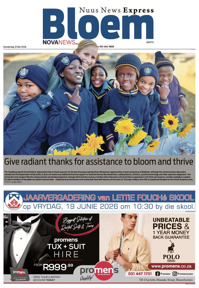BloemNewsExpress – E-Edition – 21 May 2026