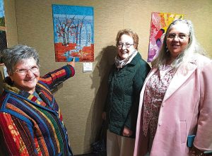 Patchwork exhibition on the road