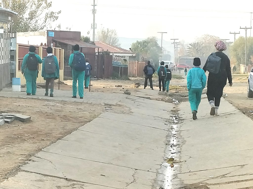 The Mangaung shutdown has rapidly spread across Bloemfontein's townships.