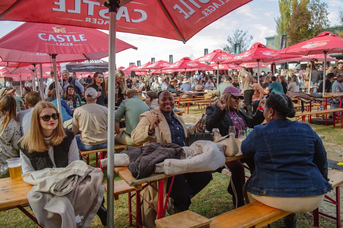 Gaste op verlede jaar se De Oude Kraal WildsKOSfees.