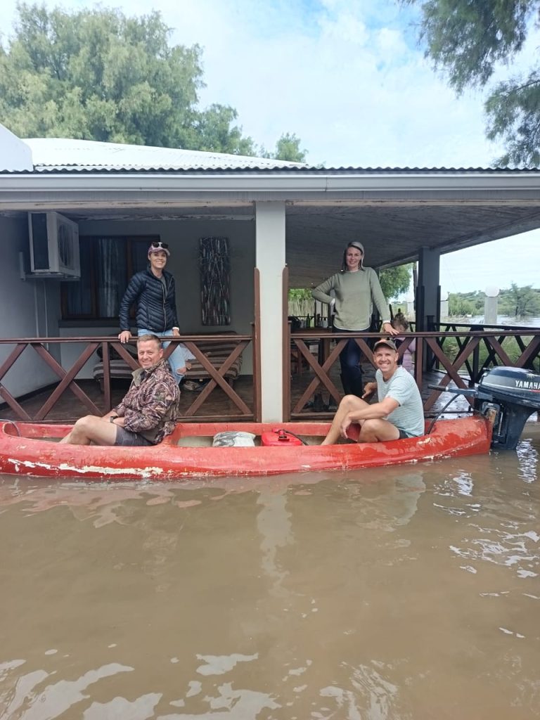 Van Zylsrus wanneer die Kurumanrivier vol is, Mei 2026