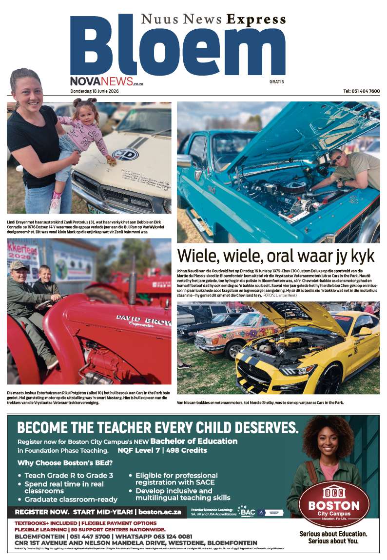 BloemNewsExpress – E-Edition – 18 June 2026