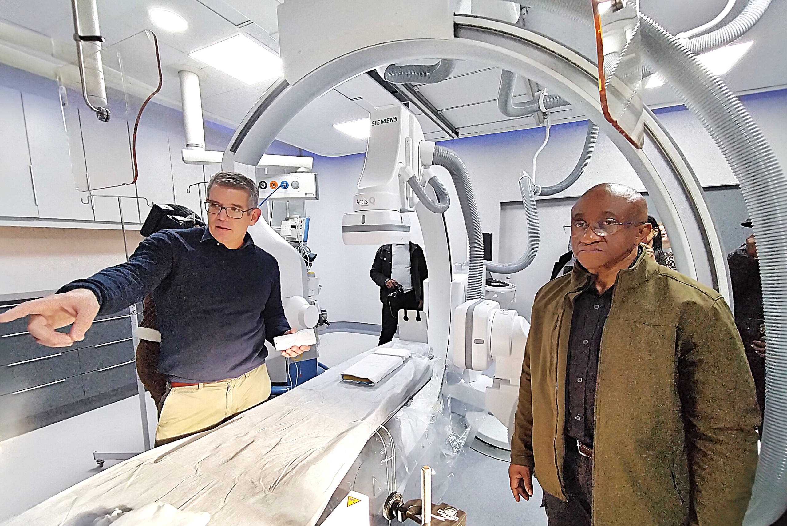 A multi-million-rand Paediatric Cardiology Catheterisation Laboratory at the Bloemfontein’s Universitas Academic Hospital.
