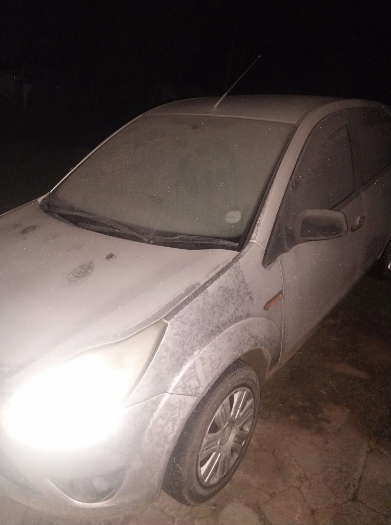 Alice Smith se motor was toe onder die ys in Kwaggafontein.