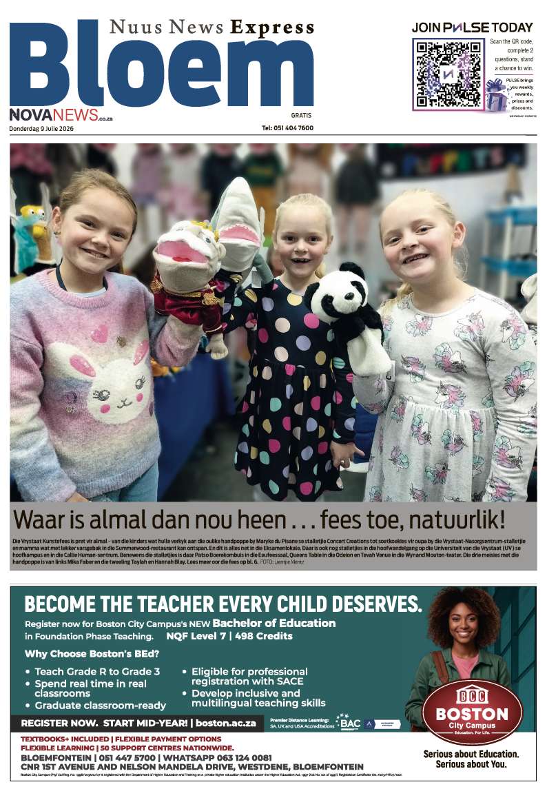 BloemNewsExpress – E-Edition – 9 July 2026