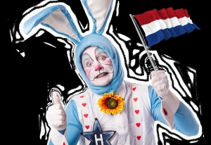 Hans Haas neem sprong van verhoog na boek
