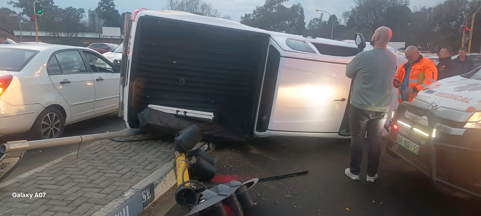 Ongelukke in Bloemfontein