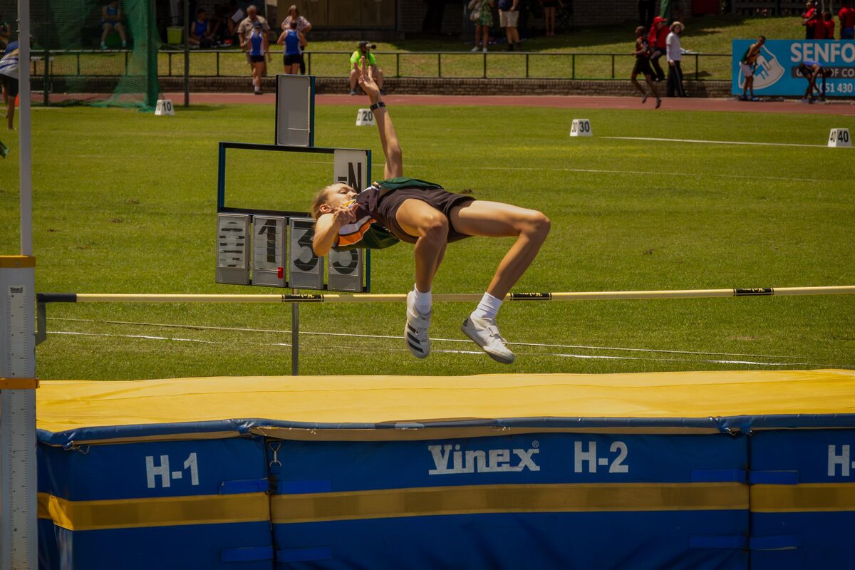 Franzelle Barnard is 'n nasionale o.15-kampioen. FOTO'S: Verskaf