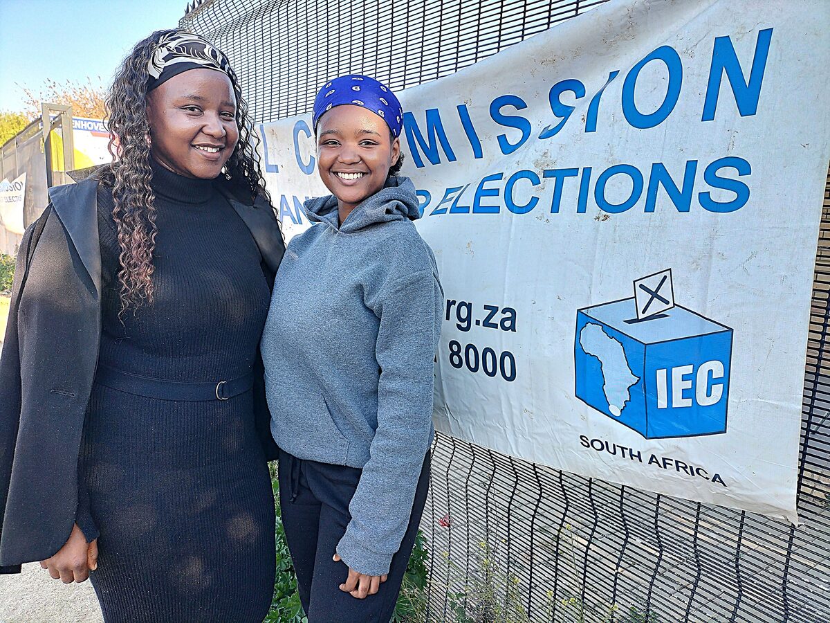 First-time voter ready to make her mark.
