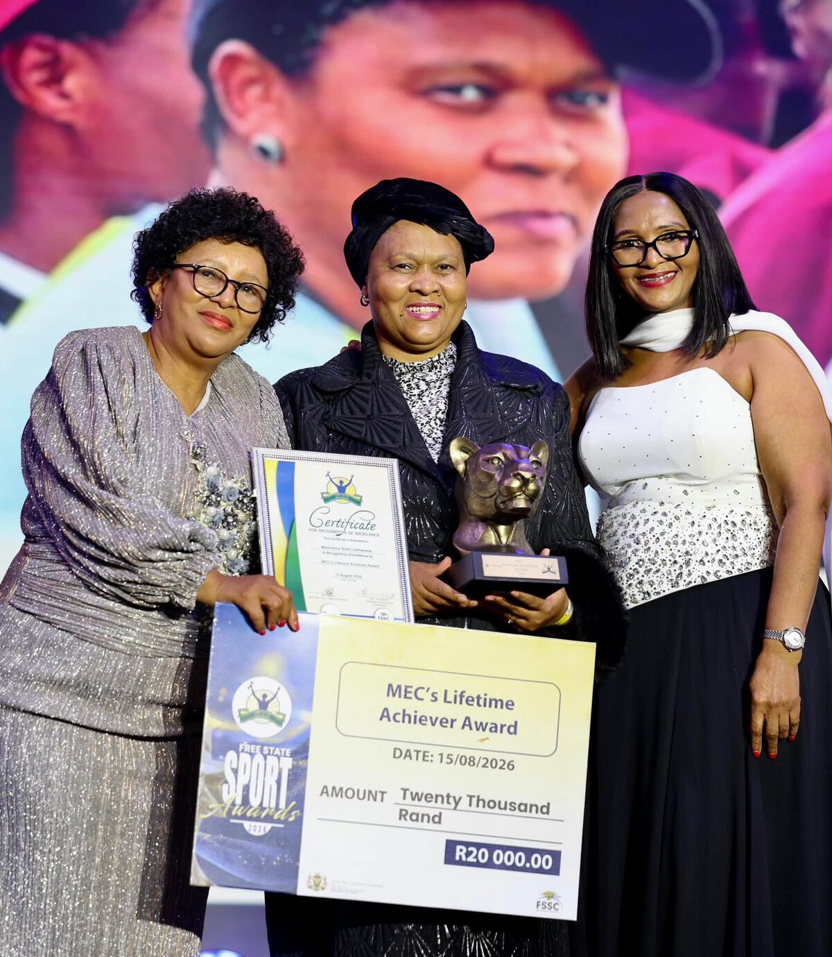 Pioneer woman rewarded for making a positive impact