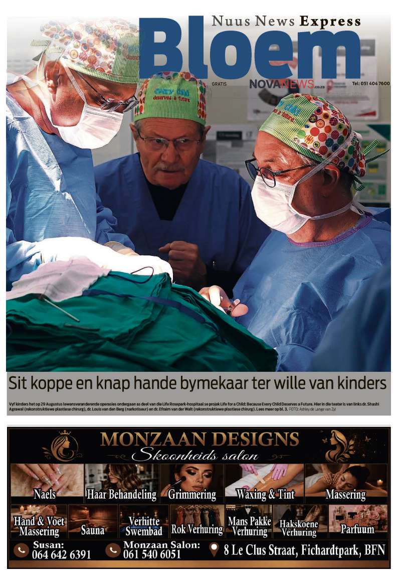 BloemNuusExpress – E-Edition – 10 September 2026