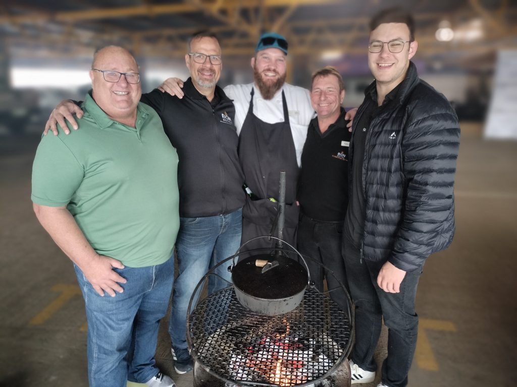 The team from BON
