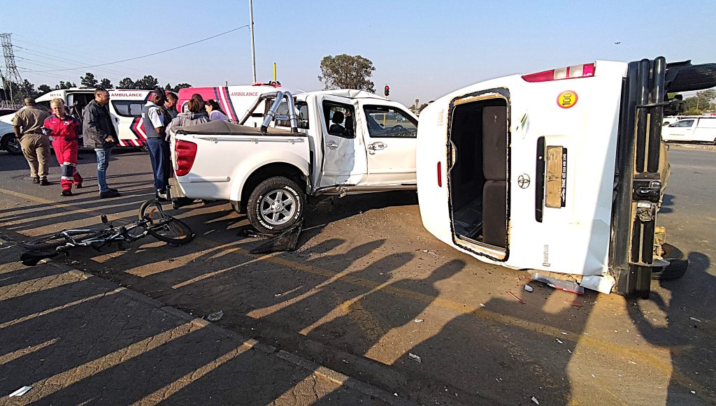 Morning rush accident
