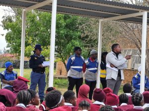 School safety campaign reaches 230 learners in Vredefort