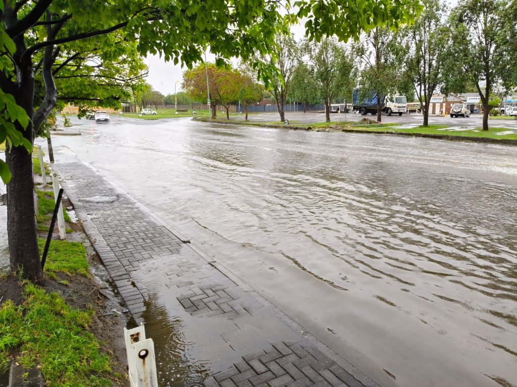 Jan Spies Street in Langenhovenpark. 