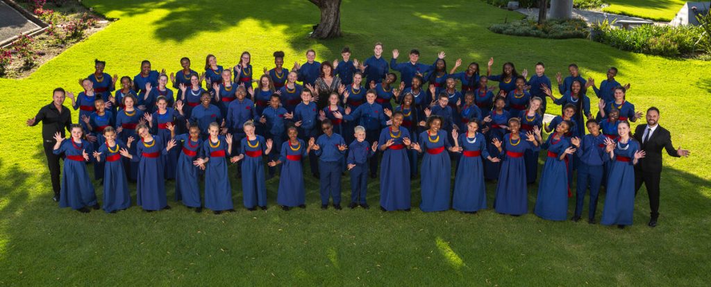 The Bloemfontein Children's Choir.