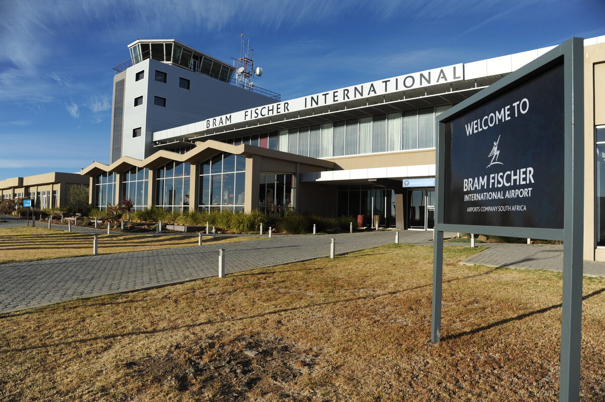 The Bram Fischer International Airport is now made