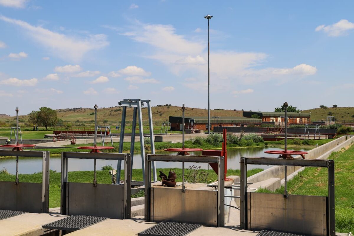 The non-functional Botshabelo Wastewater Plant.