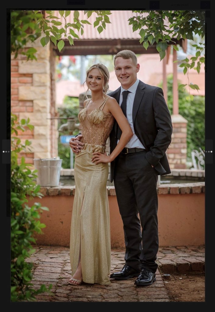 Lené Stevenson en Nathan van Breda van die Hoërskool Fichardtpark.
 FOTO: Rene M&R Photography 