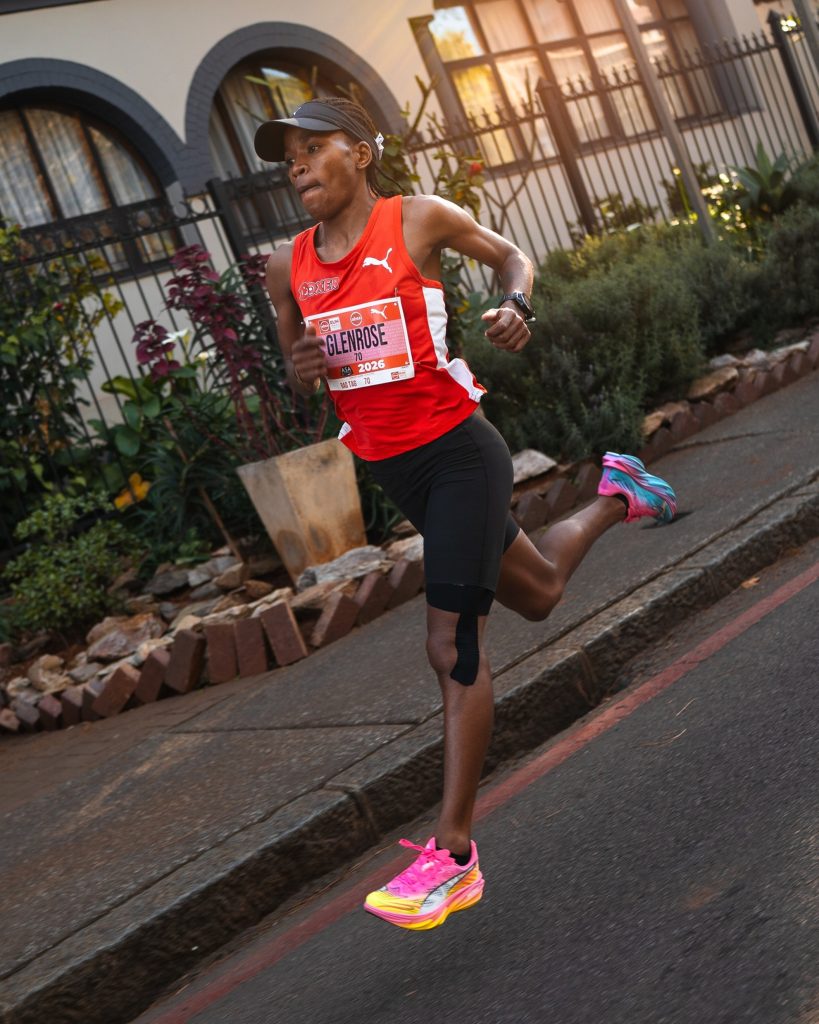 Glenrose Xaba is aiming for a win in the Absa Run Your City Mangaung 10k
