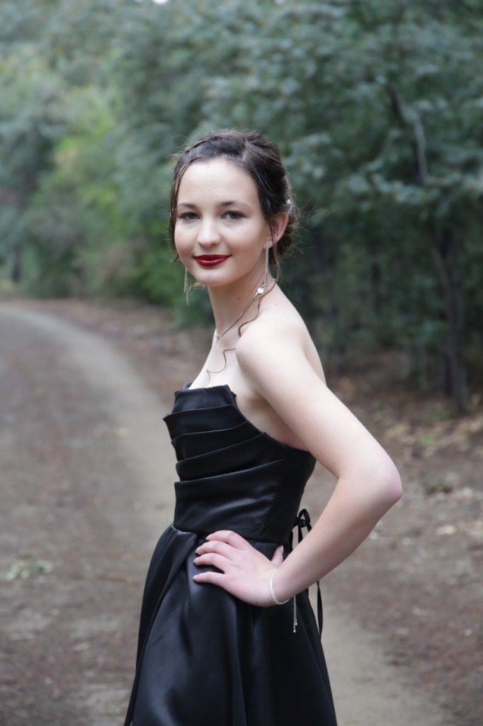 Mia Riesenbeek van Zastron Gekombineerde Skool. Foto: Dr Lynette Fouche