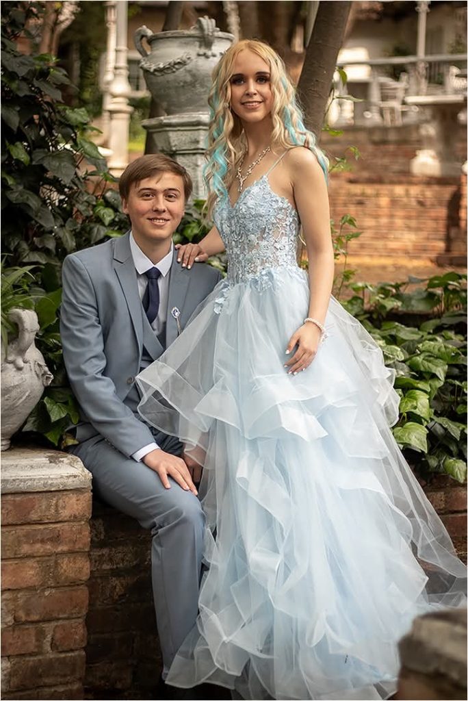 Imke Engelbrecht en John Meintjies van Trio Hoërskool Kroonstad. FOTO: Johan Toepies Kruger