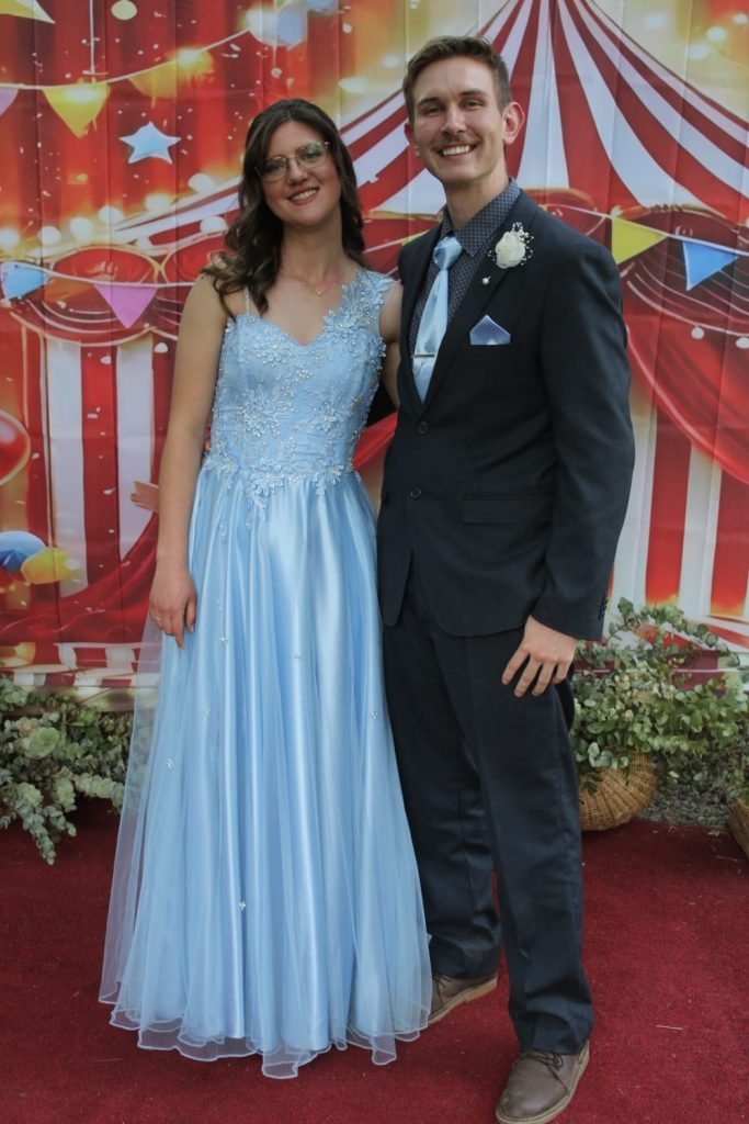 Lee-Chemé Scholtz en Daniël Arlow van die Hoërskool President Steyn.  FOTO: Verskaf