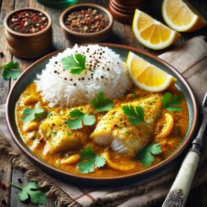 PE-Style Fish Curry