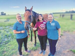 Terapeute saal die regte perd op