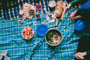 Enjoy indoor picnic and support students