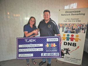 Netwerkgroep se bydrae steun talle