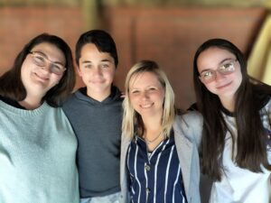 Tiaan (12) dra Bokdroom vooruit