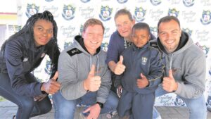 Cheetahs besoek skool met veldtog