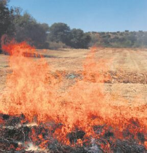 Fiery threat comes earlier