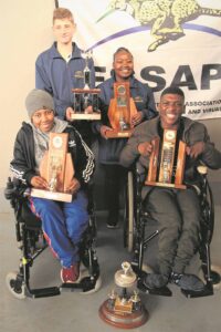 Boccia players shine