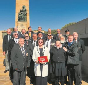 Oudsoldaat roerend onthou